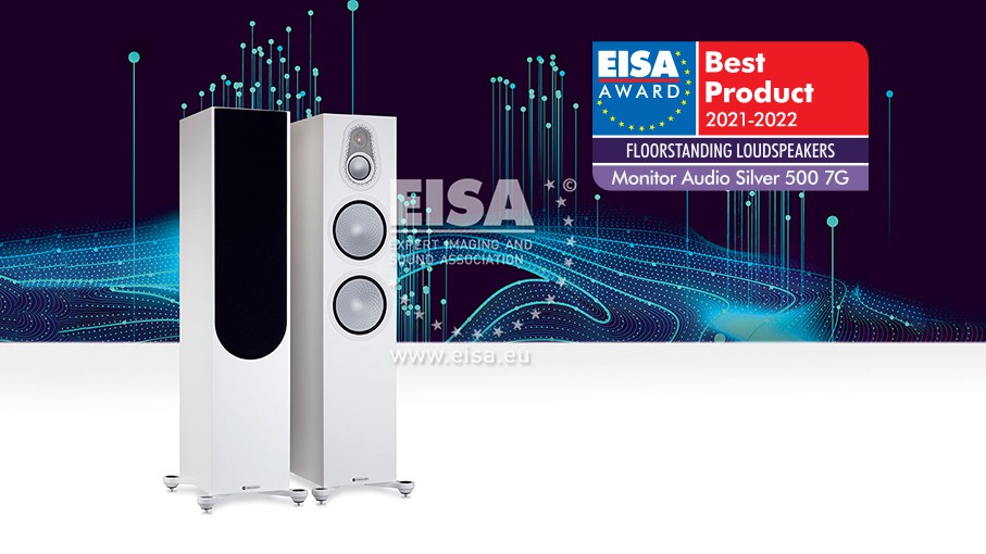 Monitor Audio Silver 500 7G đạt giải Loa cột tốt nhất EISA Award 2021 - 2022 - Hình 1